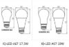 Kép LED fényforrás IQ-LED A67 IQ-LED A67 N 19W-CW