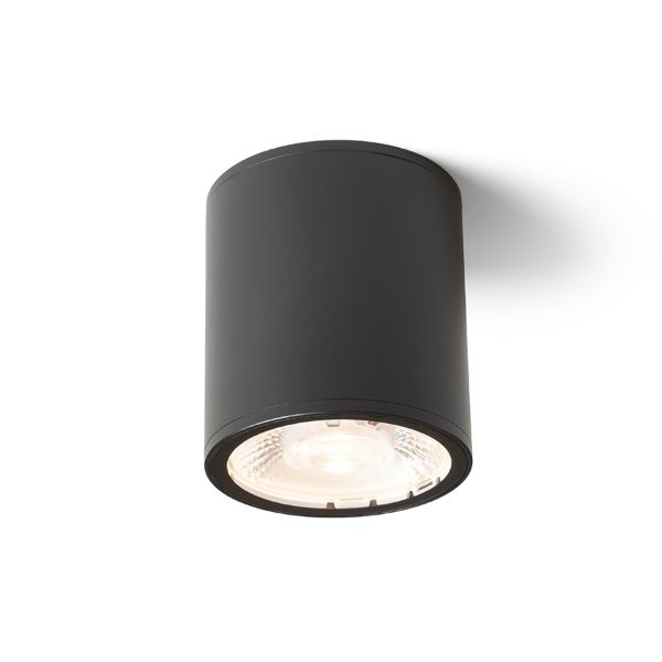 KORNELIA 10 mennyezeti lámpa fekete 230V LED 15W IP65 3000K
